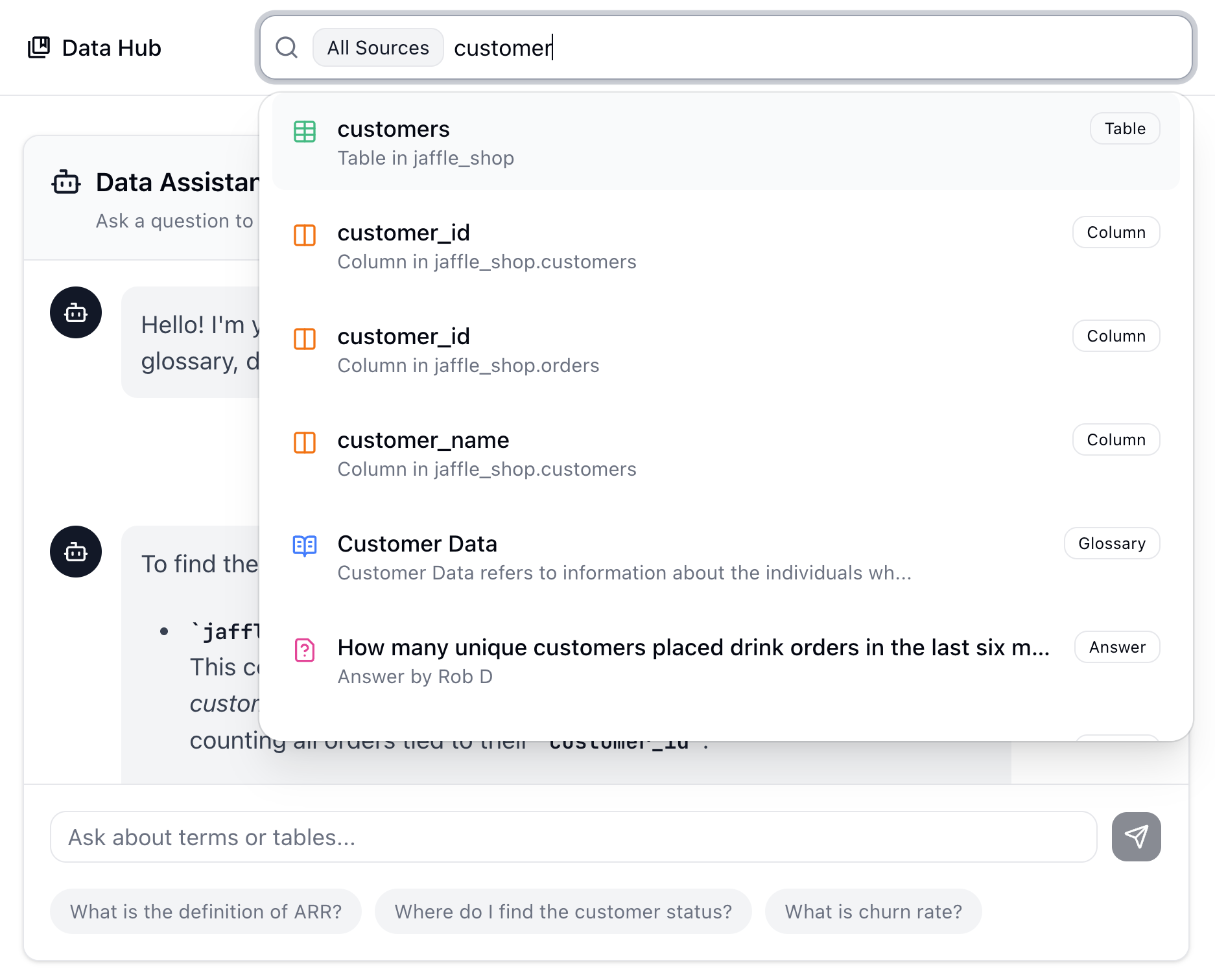 Find Data with runQL